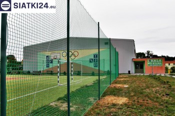 Siatki Chorzów - Zabezpieczenie boiska w ogrodzie domowym siatką na łapacz piłek dla terenów Chorzowa